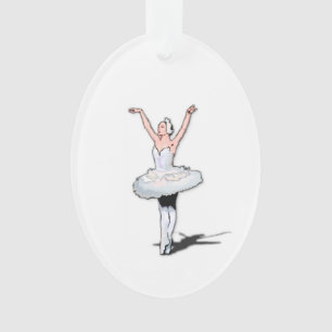 Ballettstar Ballerina Weihnachtsdekoration Ornament