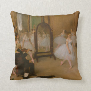 Ballettstunde Edgar Degas Tänzerin Kissen