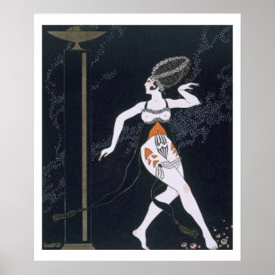 Ballettszene mit Tamara Karsavina (1885-1978) 191 Poster