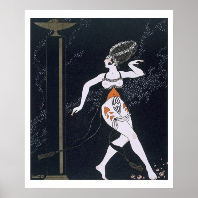 Ballettszene mit Tamara Karsavina (1885-1978) 191 Poster (Vorne)