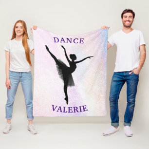 Balletttanz Pastell-Flanelldecke Fleecedecke