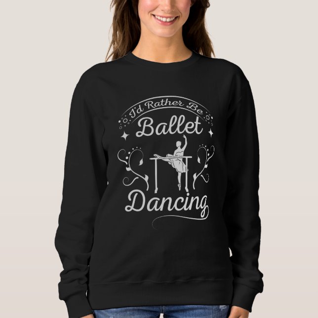 Balletttanz Sweatshirt (Vorderseite)