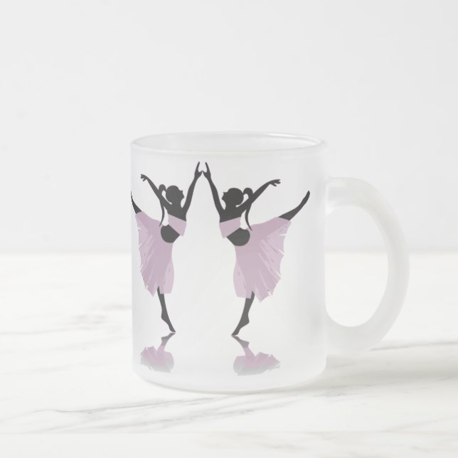 Balletttanz-Tasse Mattglastasse (Rechts)