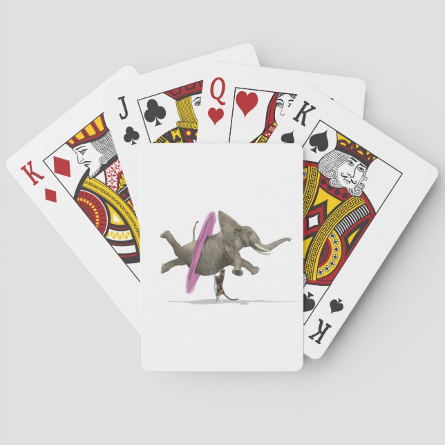 BalletttanzElefant Spielkarten (Rückseite)