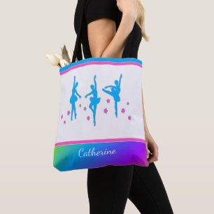 Balletttänzer (ADD-NAME) Tote-Tasche