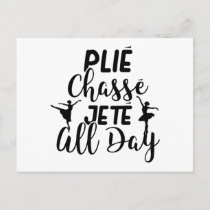 Balletttänzer   Ballerina Tanzsport Geschenkideen Postkarte