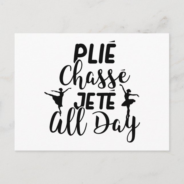 Balletttänzer | Ballerina Tanzsport Geschenkideen Postkarte (Vorderseite)