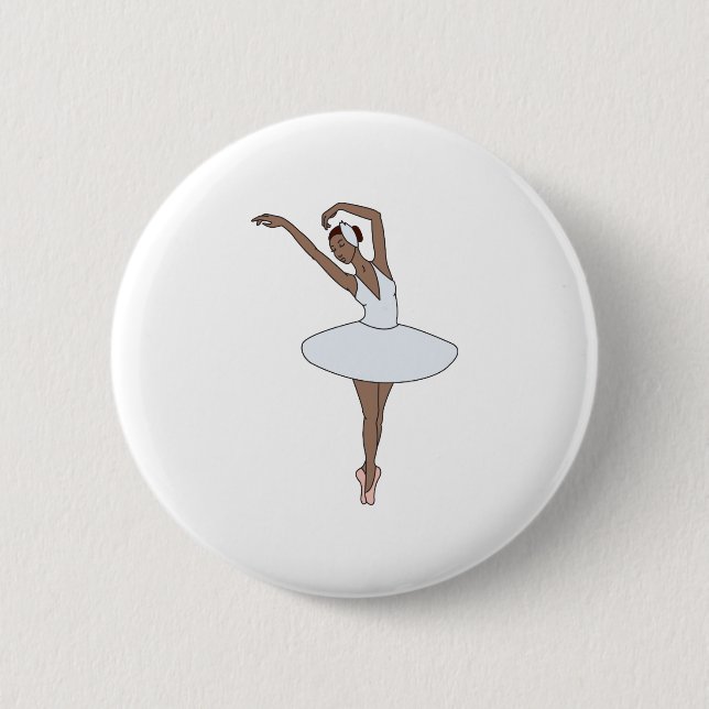 Balletttänzer Button (Vorderseite)