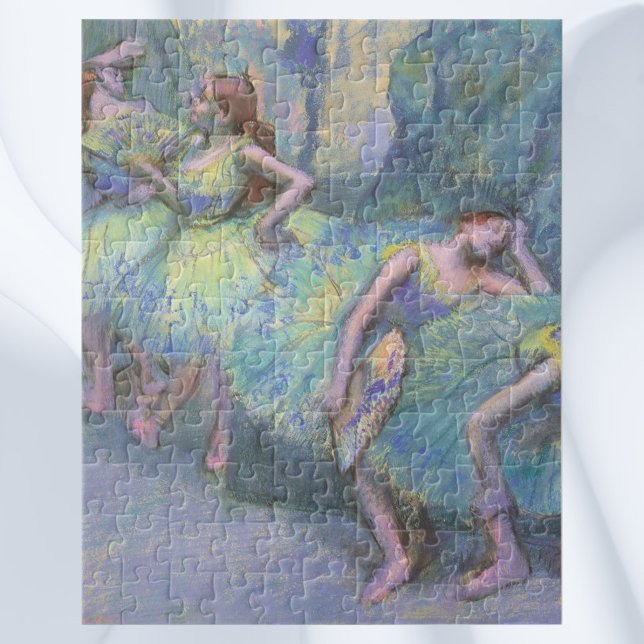 Balletttänzer in den Flügeln von Edgar Degas Puzzle (Von Creator hochgeladen)