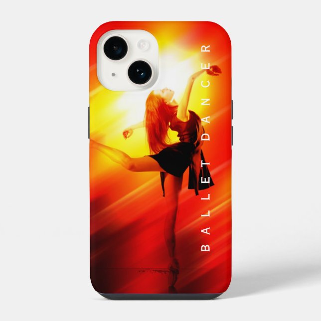 Balletttänzer iPhone-Hülle iPhone Hülle (Rückseite)