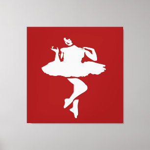 Balletttänzer Leinwanddruck