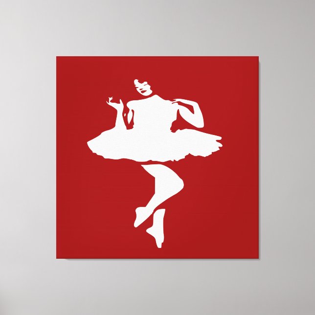 Balletttänzer Leinwanddruck (Vorderseite)