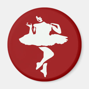 Balletttänzer Magnet