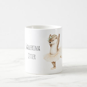 Balletttänzer Otter Kaffeetasse