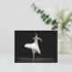 Balletttänzer Postkarte (Stehend Vorderseite)