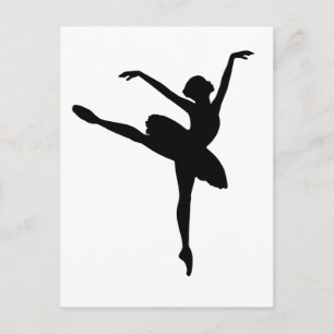 Balletttänzer Postkarte