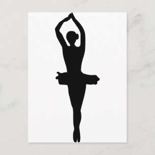 Balletttänzer Postkarte