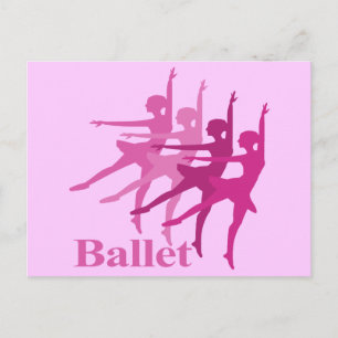 Balletttänzer Postkarte