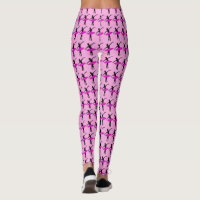 Balletttänzer Tutu Tanz Ballerina Leggings - Rosa
