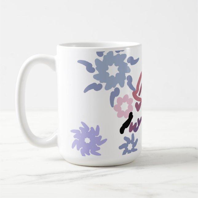 Balletttänzer Winter Zuckerpflaume  Kaffeetasse (Links)
