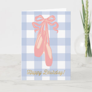 Balletttänzerin Alles Gute zum Geburtstag Prinzess Karte