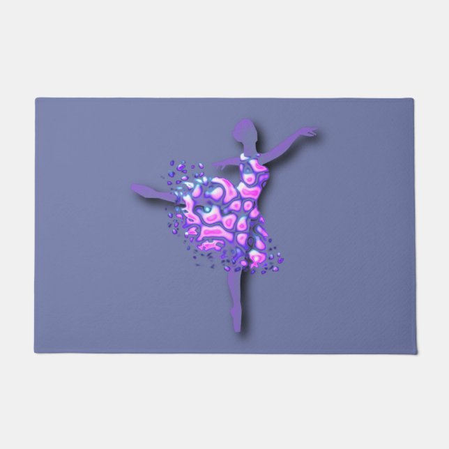 Balletttänzerin Frau Doormat Fußmatte (Vorderseite)