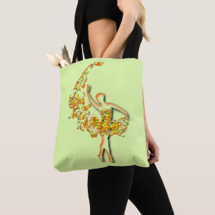 Balletttänzerin Frau Tote Bag Ballerina