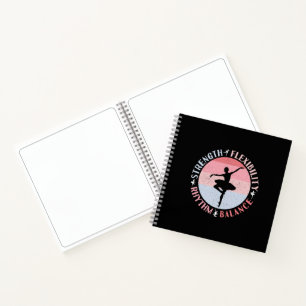Balletttänzerin - Mentalität Werte Notizbuch