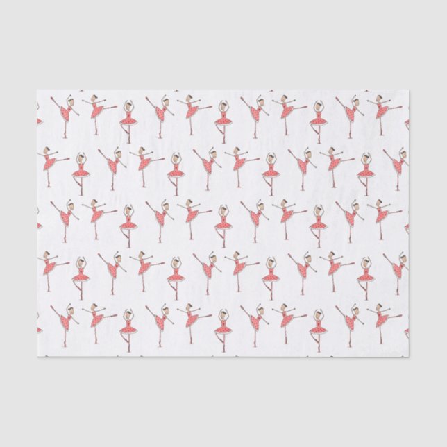 Balletttänzerin Seidenpapier (Vorderseite)
