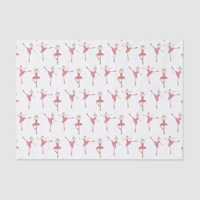 Balletttänzerin Seidenpapier (Vorderseite)