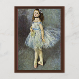 Balletttänzerin von Pierre-Auguste Renoir Postkarte