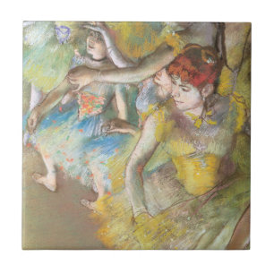 Balletttänzerinnen auf der Bühne von Edgar Degas Fliese