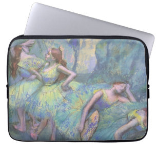 Balletttänzerinnen in den Kulissen von Edgar Degas Laptopschutzhülle