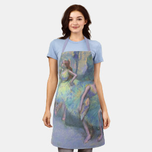 Balletttänzerinnen in den Kulissen von Edgar Degas Schürze