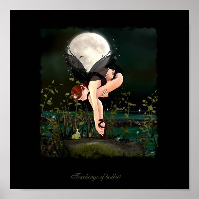 Ballettunterricht Poster (Vorne)