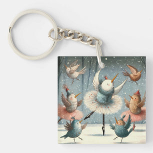 Ballettvögel Schlüsselanhänger