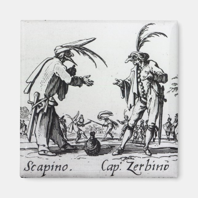 Balli de Sfessania, c.1622 2 Magnet (Vorne)