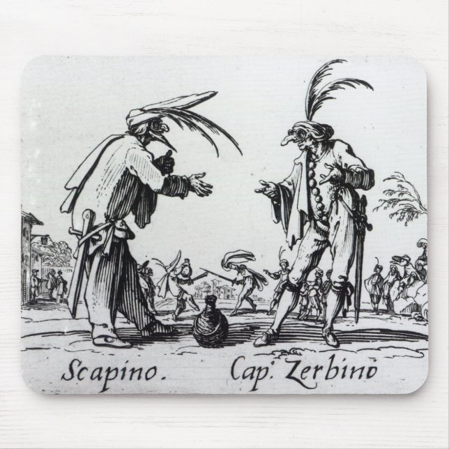 Balli de Sfessania, c.1622 2 Mousepad (Vorne)