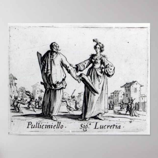 Balli de Sfessania, c.1622 2 Poster (Vorne)
