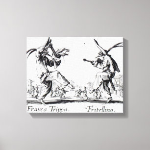 Balli de Sfessania, c.1622 Leinwanddruck