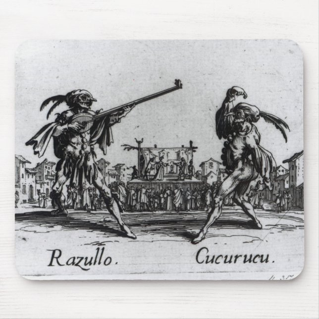 Balli de Sfessania, c.1622 Mousepad (Vorne)