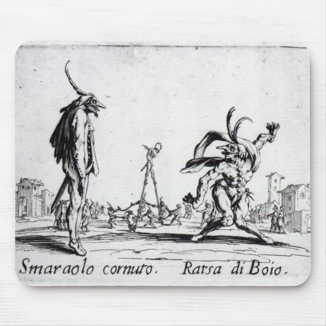 Balli de Sfessania, c.1622 Mousepad (Vorne)