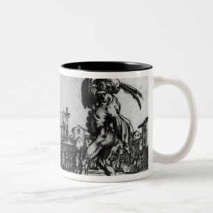 Balli de Sfessania, c.1622 Zweifarbige Tasse