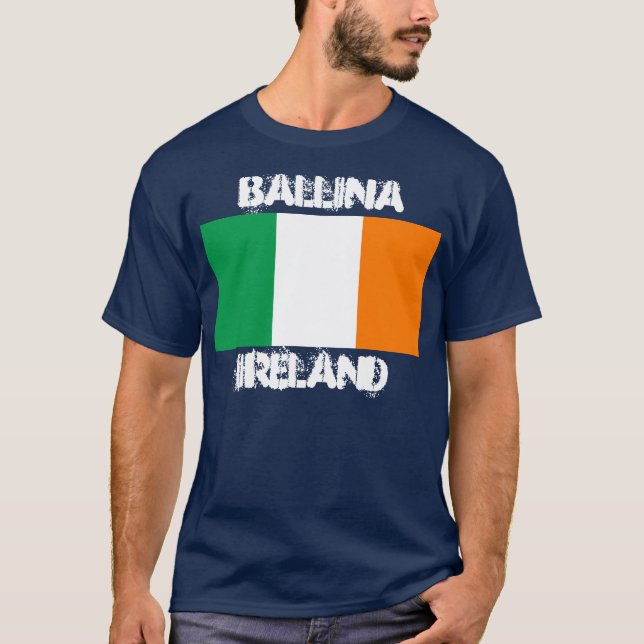 Ballina, Irland (Fluss Moy, Landkreis Mayo) T-Shirt (Vorderseite)