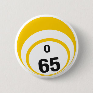 Ballknopf des Bingo-O65 Button