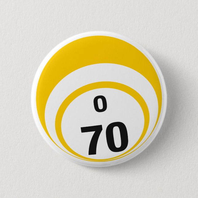 Ballknopf des Bingo-O70 Button (Vorderseite)