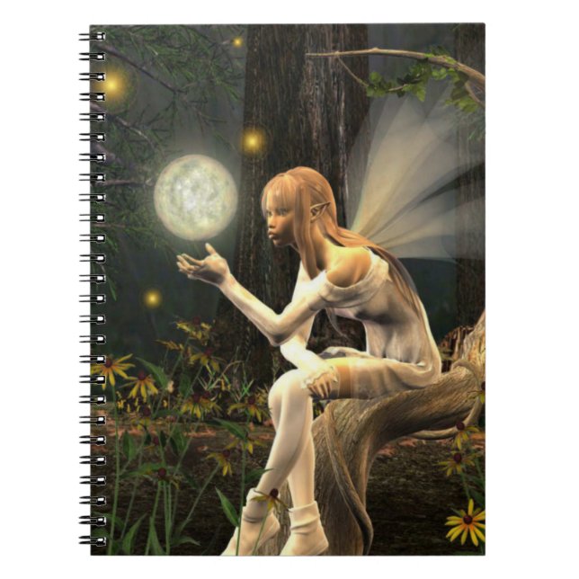 Ballnotizbuch des feenhaften Lichtes Notizblock (Vorderseite)