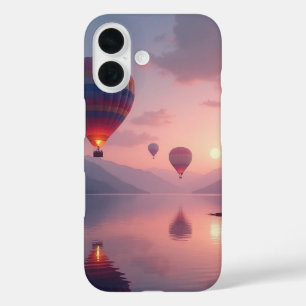 Ballon-Abenteuer-Träume iPhone 16 Hülle
