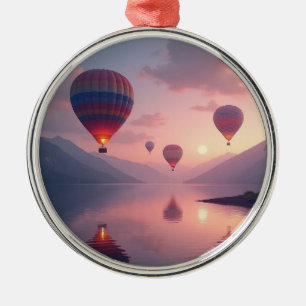 Ballon-Abenteuer-Träume Ornament Aus Metall