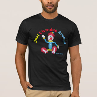 Ballon-Clown-Shirt mit gerade herum herumblödeln T-Shirt
